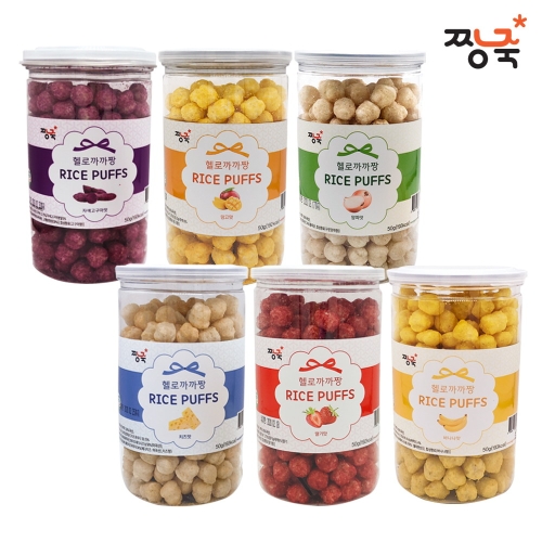 짱죽 헬로까까짱 라이스퍼프 50g