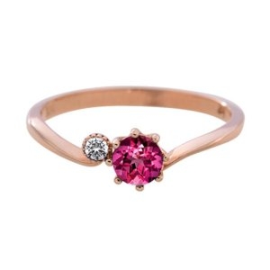 다미젬  DAMIJAM      14k 아리아 랩다이아 반지  2489336