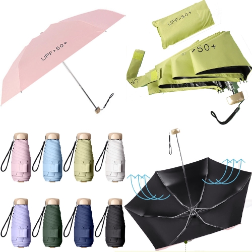 에이원 매니저 휴대용 초 경량 자외선 양산 우산 접이식 UV 암막 겸 미니 양우산