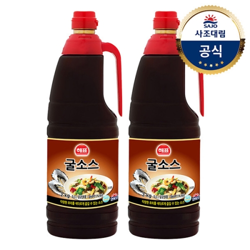 해표 소스레시피 굴소스 2kg