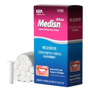삼성메디칼  메디슨 화이트 치아 미백패치 10일