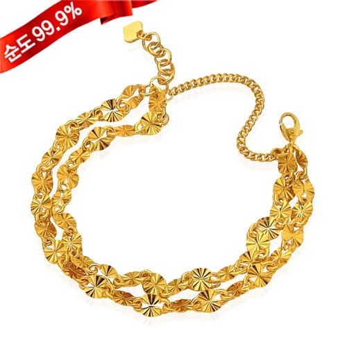 혼골드모아 골드모아 24K 순금 팔찌 7.5g 크리스