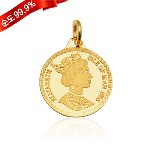 혼골드모아 골드모아 순금 [여왕] 펜던트 1.87g
