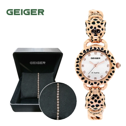 가이거 가이거 GEIGER  여성 레오파드 워치 GE21194_RG 팔찌세트