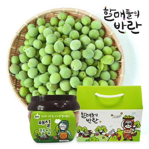 할매들의반란 할매들의반란 올미 매실장아찌 400g