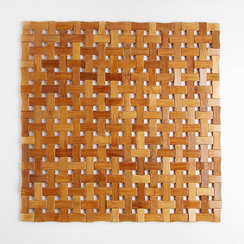 쿨썸머 라탄 대나무 방석