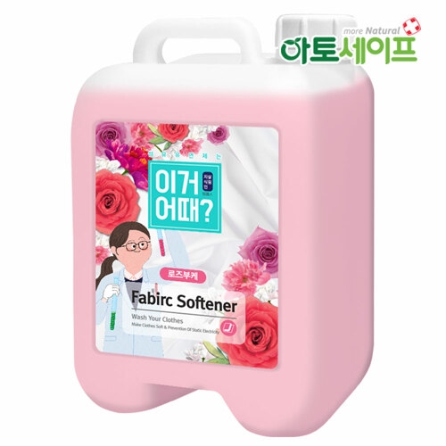 아토세이프 이거어때 섬유유연제 로즈부케향 13L