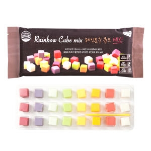 단미푸드  레인보우큐브믹스 치즈 80g