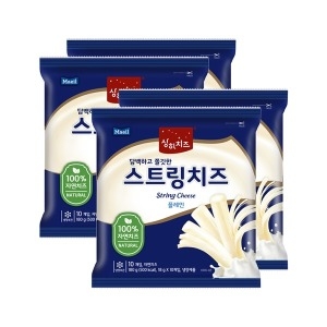 매일유업 상하 스트링치즈 플레인맛 18g 10개입 5봉 180g