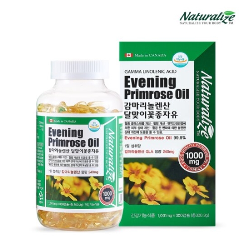 내추럴라이즈 감마리놀렌산 달맞이꽃종자유 300캡슐