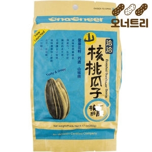하오푸드  챠챠 해바라기씨 스파이시 피칸맛 260g