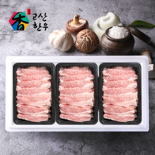 고산농협  고산한돈 구이 항정살세트1호 1.2kg
