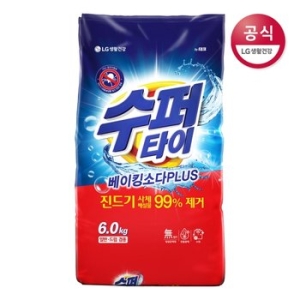 수퍼타이 찬물전용 베이킹소다 플러스 6kg