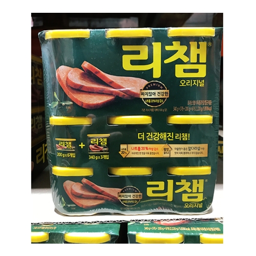 동원F&B  리챔 오리지널 200g 6개 + 리챔 오리지널 340g 3개