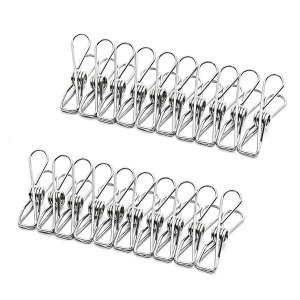스텐레스  빨래집게 집게형 58mm 20개입