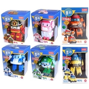 로보카폴리 변신로봇 폴리 로이 헬리 엠버 마크 버키 포처 변신로보트