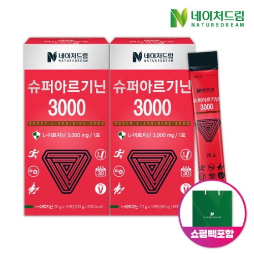 네이처드림 슈퍼아르기닌 3000 20g 15포