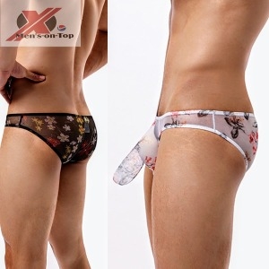 맨즈온탑 코끼리 소프트망사 분리형 남자삼각섹시팬티