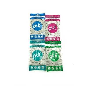  PUR Gum 100% 자일리톨 무설탕 츄잉 껌 벌크 77g 4팩