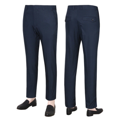 파파브로 남성 봄 가을 클래식 일자핏 원턱 정장 수트 팬츠 바지_LO SP0A