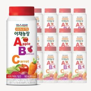 파스퇴르 100% 유기농 야채농장 ABC주스 190ml