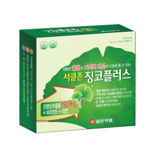 일양약품 서클존 징코플러스 60정