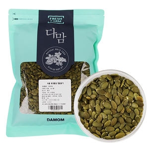 다맘  햇 호박씨 1kg/볶은호박씨