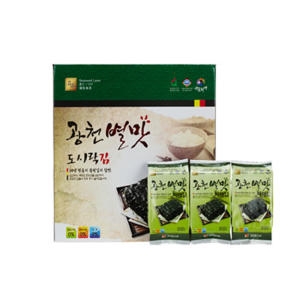 광천별맛김  광천별맛 파래 도시락김 4g