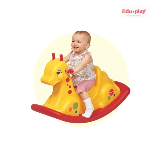 흔들기린 아기 유아 장난감 말 타기 시소 흔들말