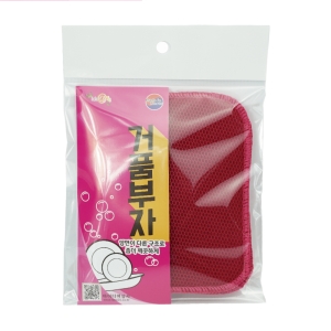 아이디어상사  모노사 에어메쉬 양면 거품부자 수세미 2P