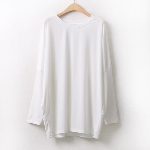 아이우먼 가오리핏긴팔여름티 WWA131M007 빅사이즈  5716284