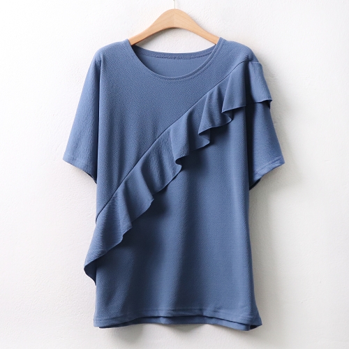 아이우먼 루즈사선프릴반팔티 WWA129M007 빅사이즈  5716282