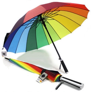 클라우드필라 무지개우산 골프우산 어린이우산 패션우산