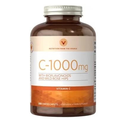  비타민월드 비타민 C 500mg 위드 프로텍티브 바이오플라보노이드 & 와일드 로즈 힙스 타임드 릴리즈 250캡슐[1개]