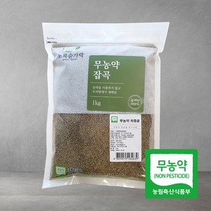초록숟가락  무농약 차좁쌀 1kg [1개]