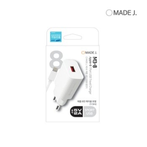 MADE J.  M3-8 8핀 가정용 충전기 (SN-801)