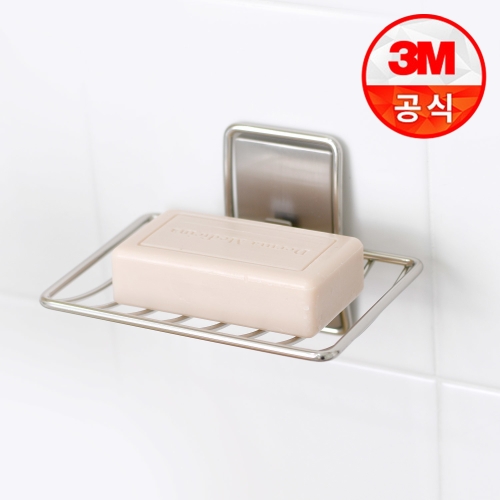 3M 코맨드 메탈 메탈 비누 케이스
