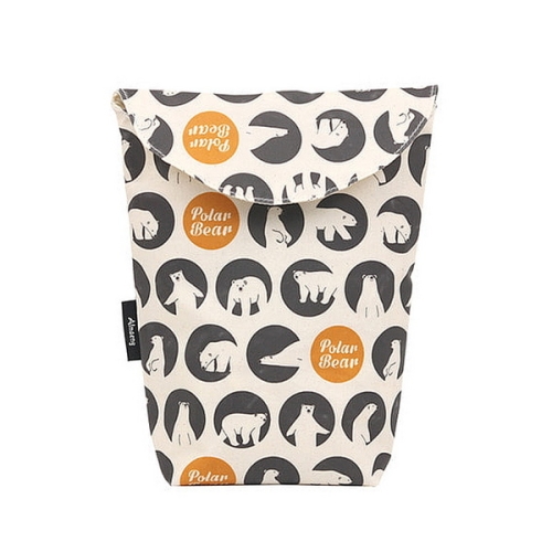 아바드  하라로이 방수기저귀 파우치 폴라베어