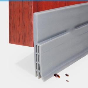 키밍  실리콘 외풍 차단 문틈막이 창문 바람막이 1M 단열 문틈 문풍지 스프레이 막이 방풍 테이프 창문