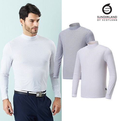 썬더랜드 남성 국내 프린트 냉감티셔츠 16021IW03