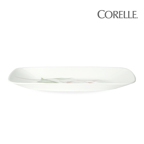 코렐 백합 사각 생선접시