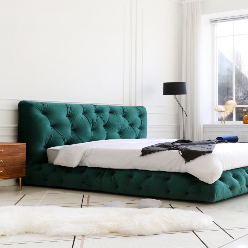 끌레오 라미스 벨벳 침대 SS