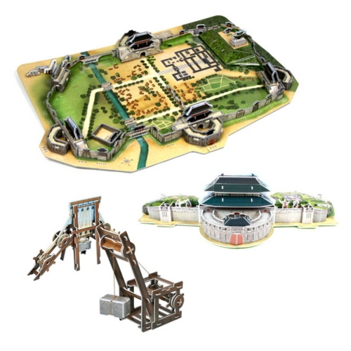 입체퍼즐 수원화성 시리즈-종이로예쁜