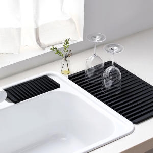 리본제이  항균 워터플로우 실리콘 드라잉매트 미니