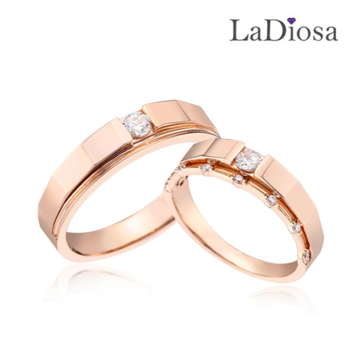 라디오사  (세트)18K 커플링LK18JJ-9421RO 남녀한쌍