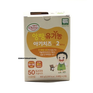 서울우유  앙팡 유기농 아기치즈 2단계 18g