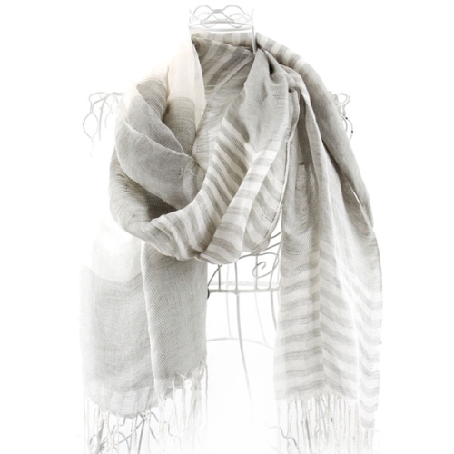 더로라 린넨 레이욘 상하이 마 스카프_S5007