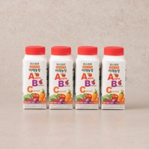 파스퇴르 100% 유기농 야채농장 ABC주스 190ml