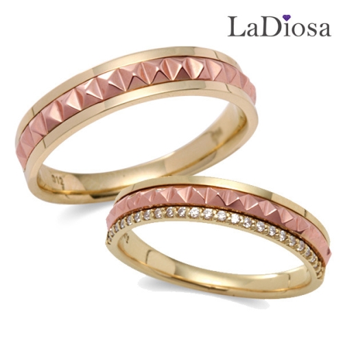 라디오사  (세트) 14K 커플링G14D-5986RO 남녀한쌍