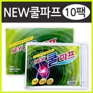 대일제약 NEW 뉴 쿨파스 50매입 10팩 붙이는 쿨 파프